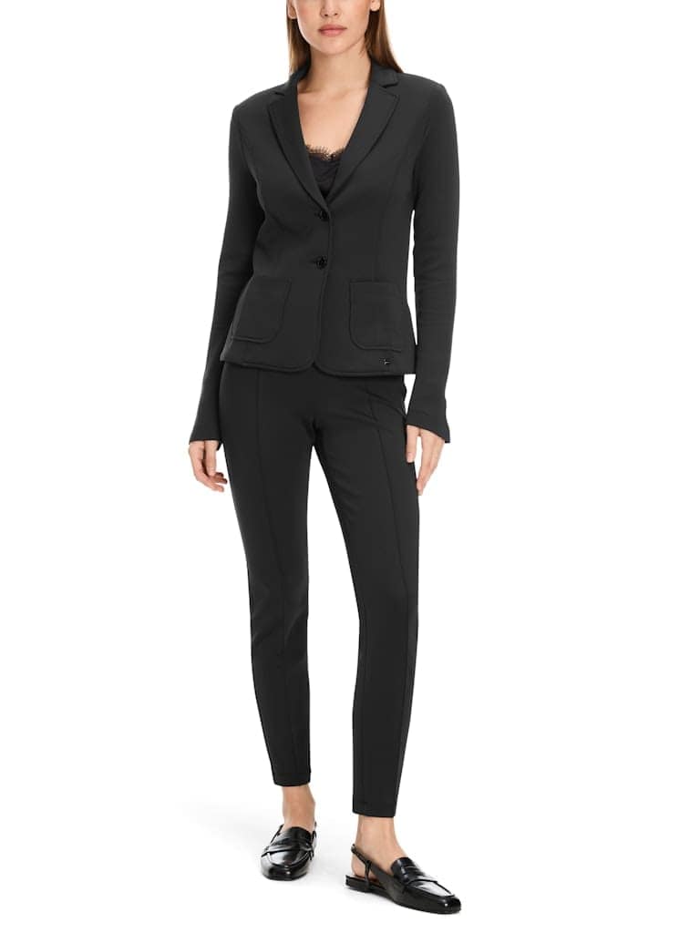 Blazer mit aufgesetzten Taschen