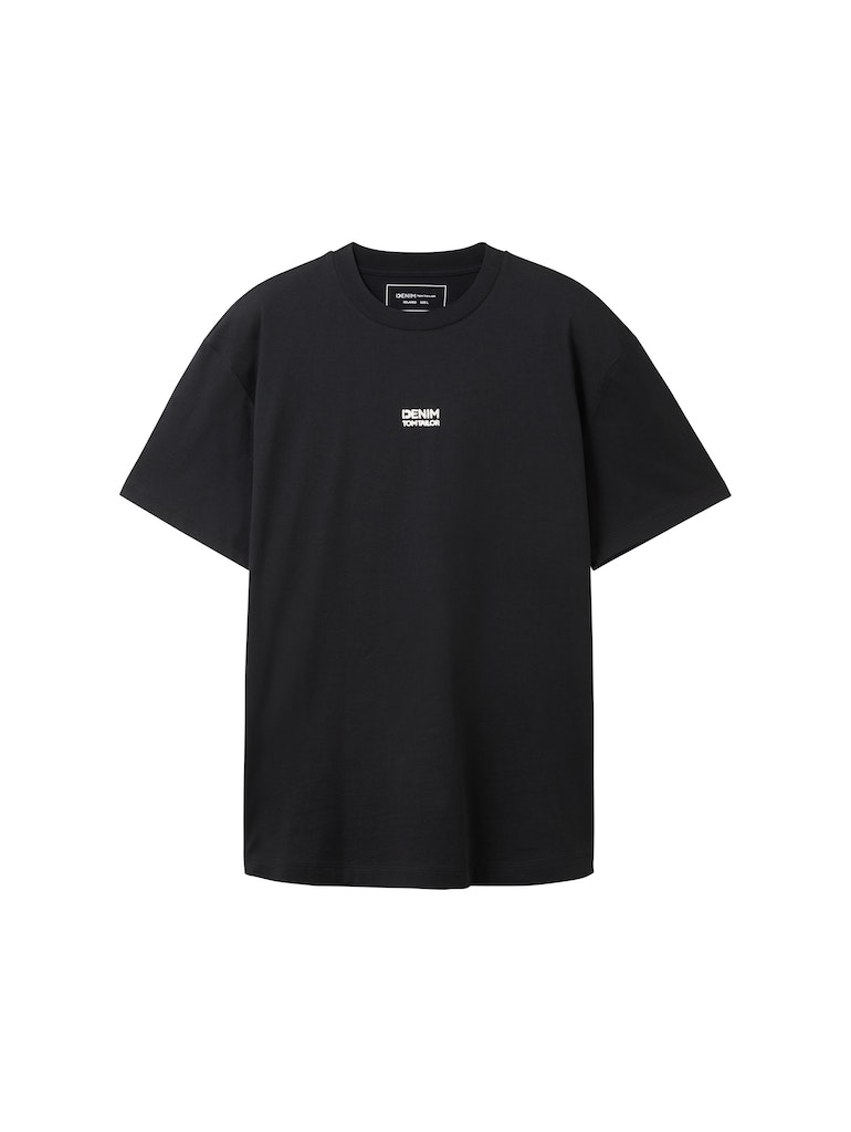 T-Shirt mit Logo Print