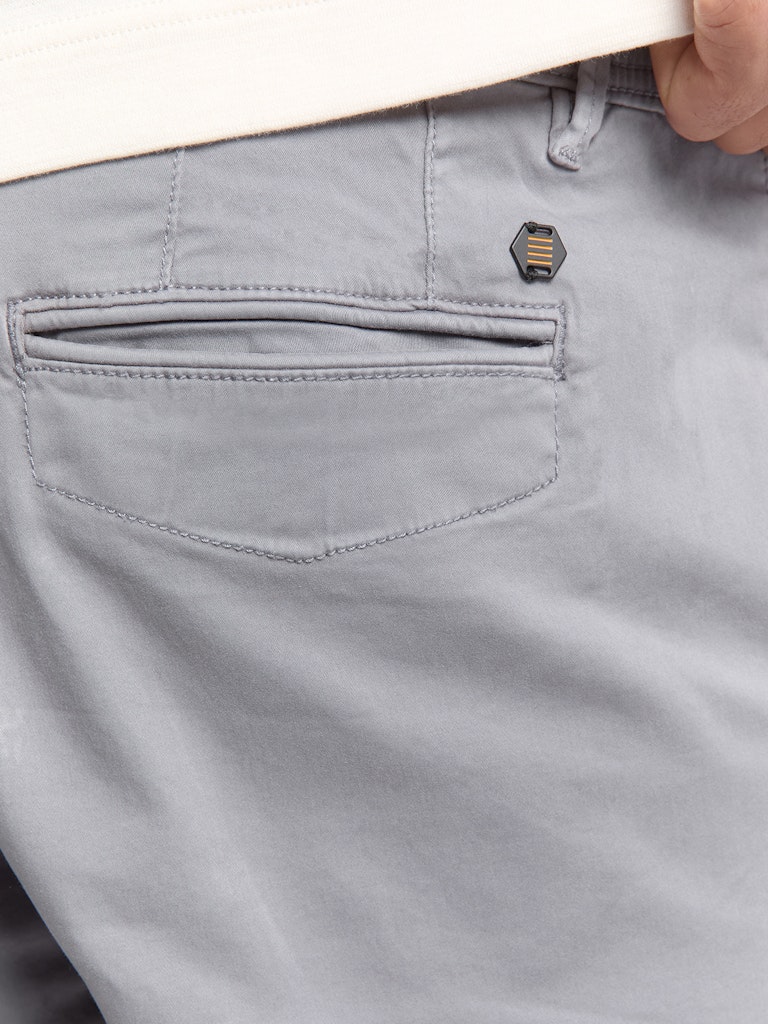 Short Chino Garment Dyed Twill Stretch