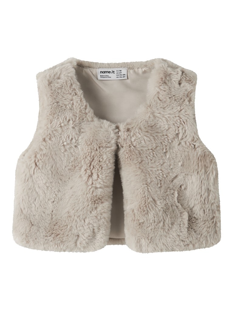 NMFNANIS FAKE FUR VEST