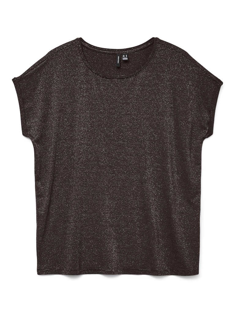 VMLAVA GLITTER SS TOP STRIPE LX JRS NOOS
