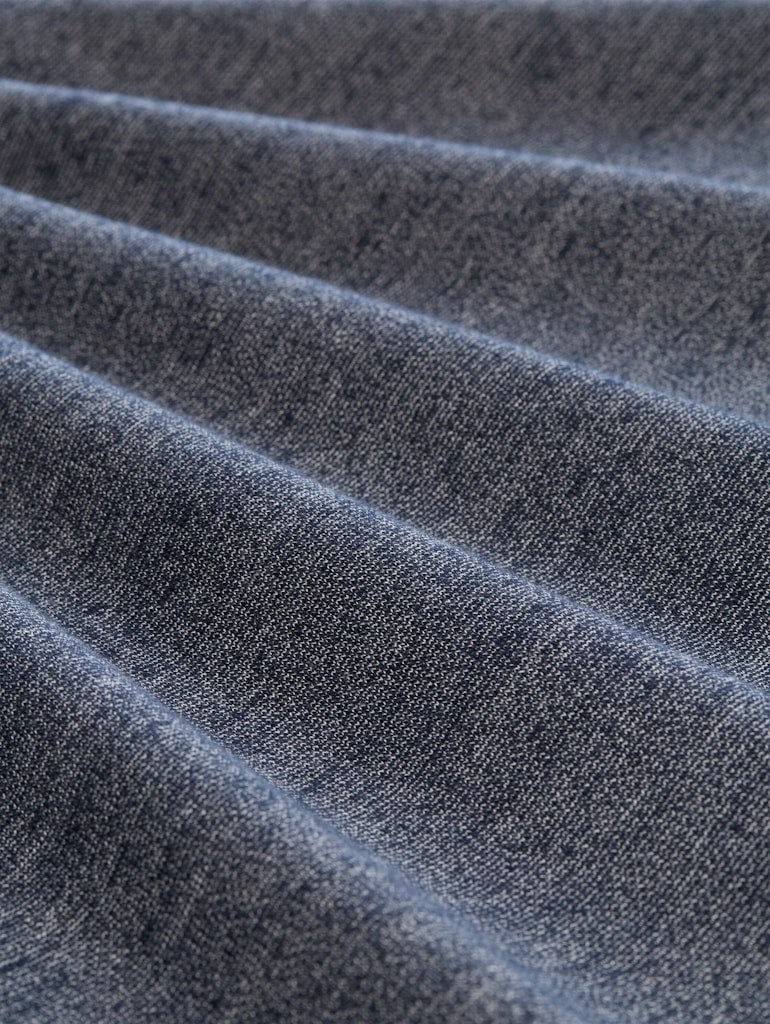 T-Shirt in Melange-Optik