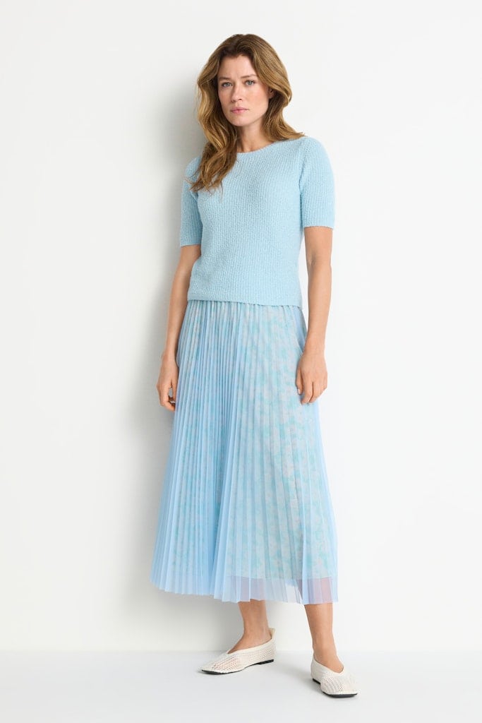 Structured towelling short sleeve