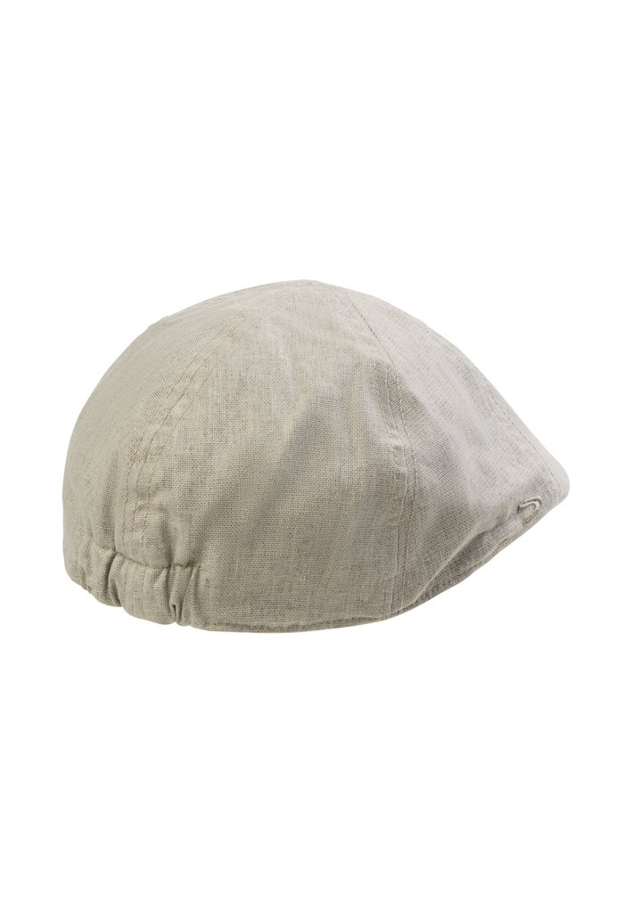 Flat Cap aus Leinen-Mix
