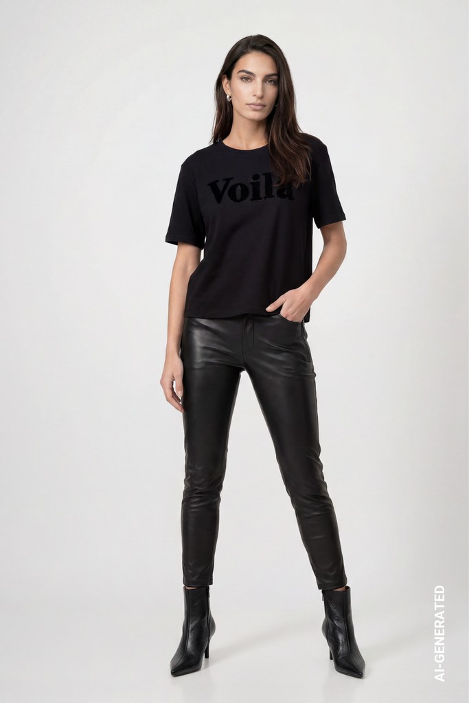 T-Shirt mit Schriftzug