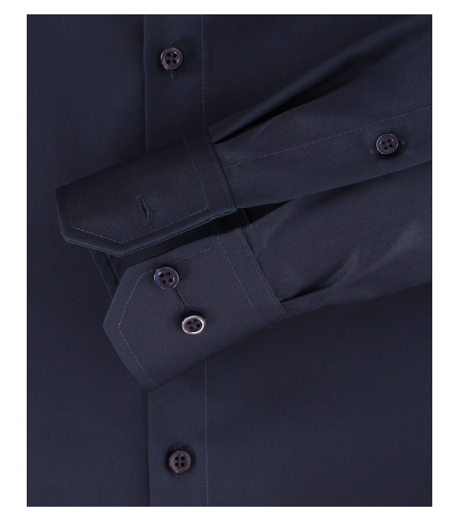Twill Hemd uni 001880