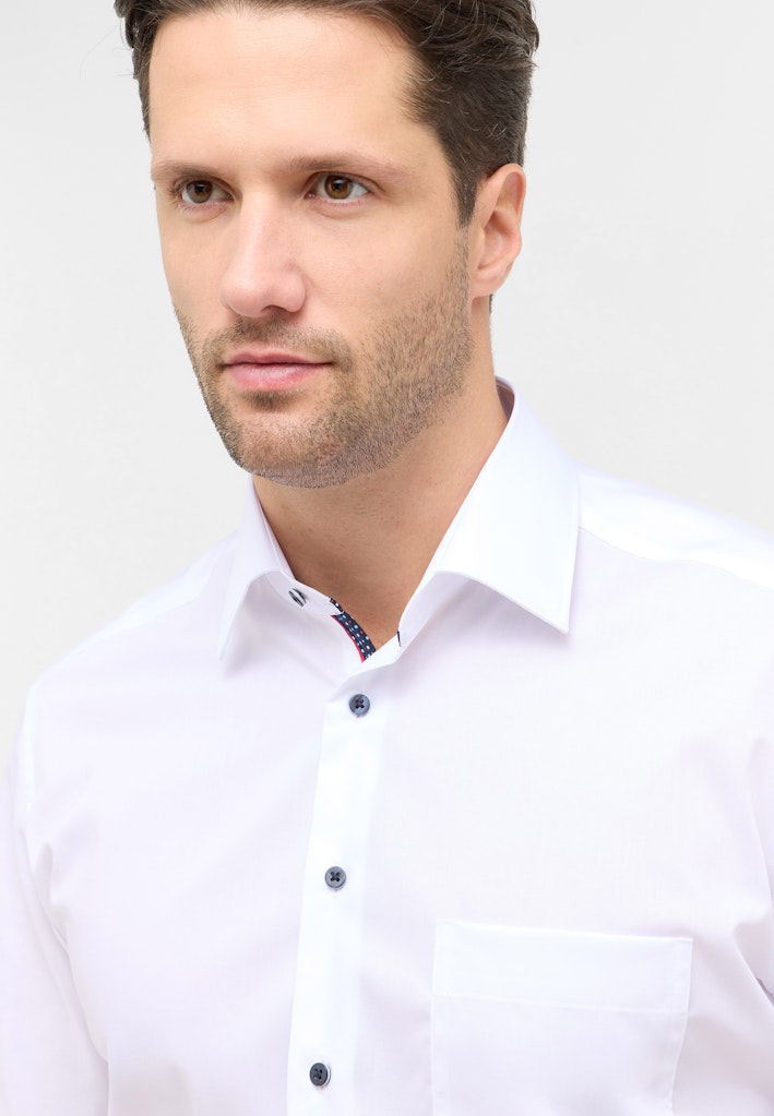 Hemd Popeline Kurzarm