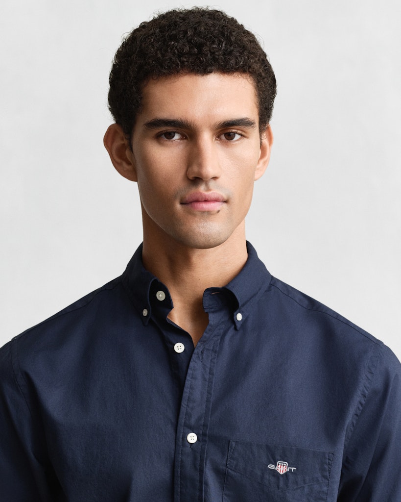 Regular Fit Classic Popeline Hemd