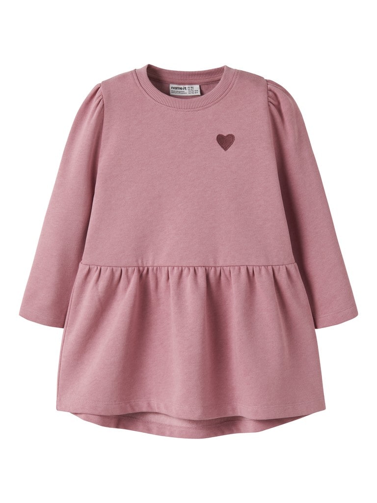 NMFVIMA LS SWE DRESS BRU