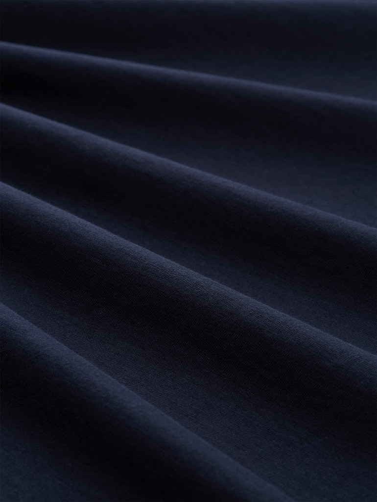 Basic Langarmshirt aus Baumwolle