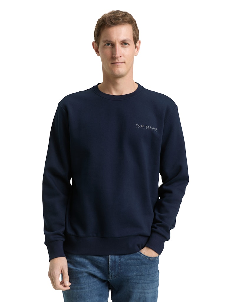 Sweatshirt mit Rundhalsausschnitt