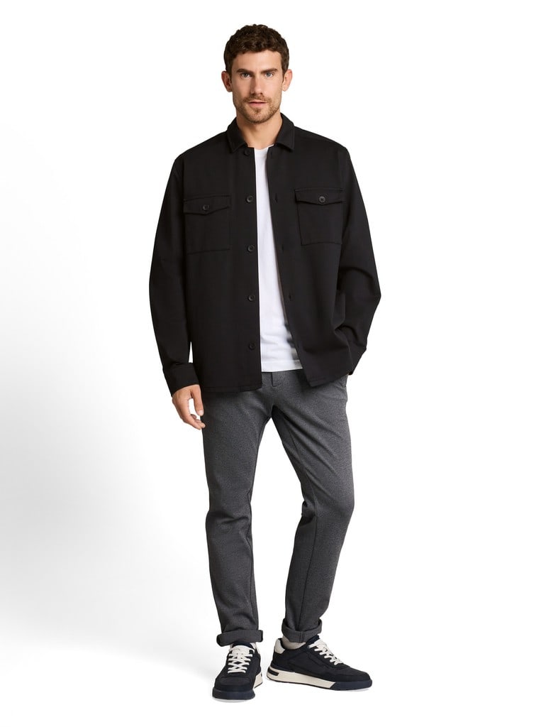 Sweat-Overshirt mit Taschen