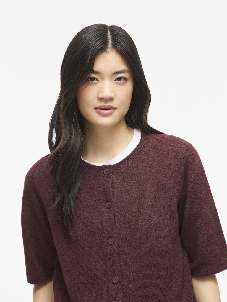 VILIGA 2/4 O-NECK KNIT CARDIGAN - NOOS