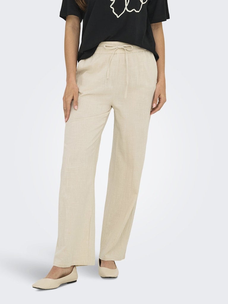ONLTIZANA COTTON LOOSE PANTS WVN NOOS