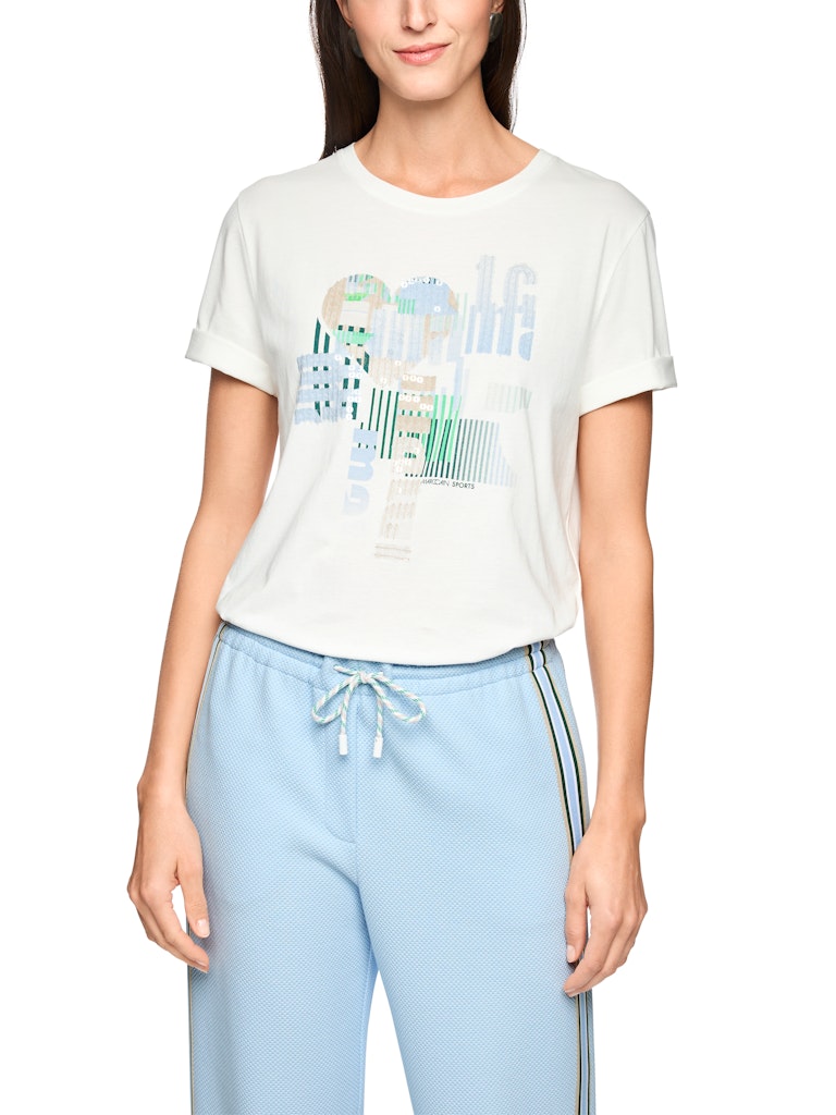 Locker geschnittenes Baumwollshirt