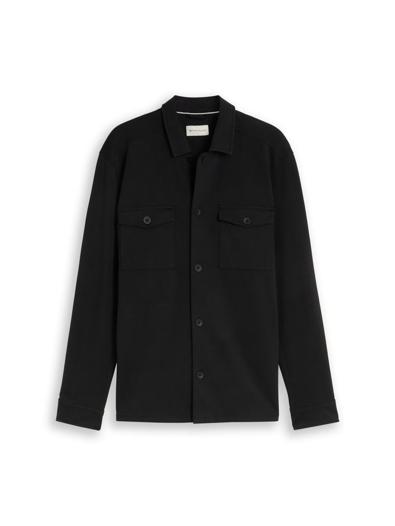 Sweat-Overshirt mit Taschen