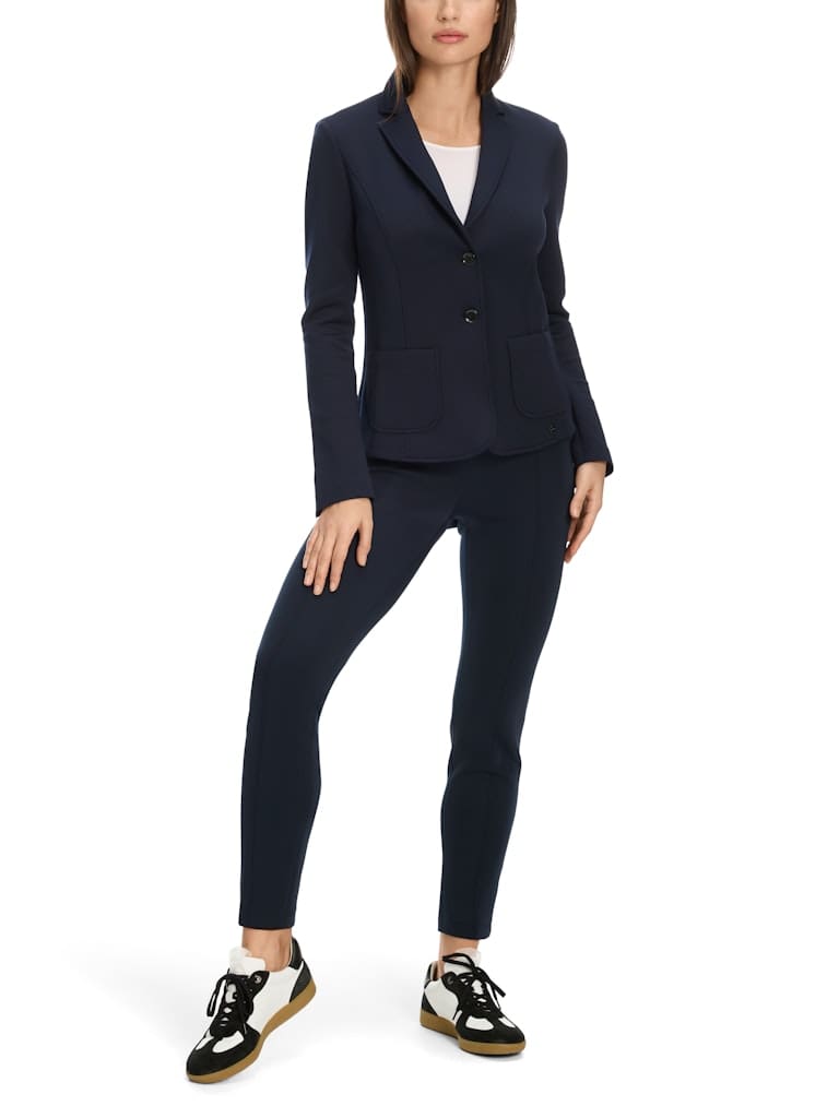 Blazer mit aufgesetzten Taschen