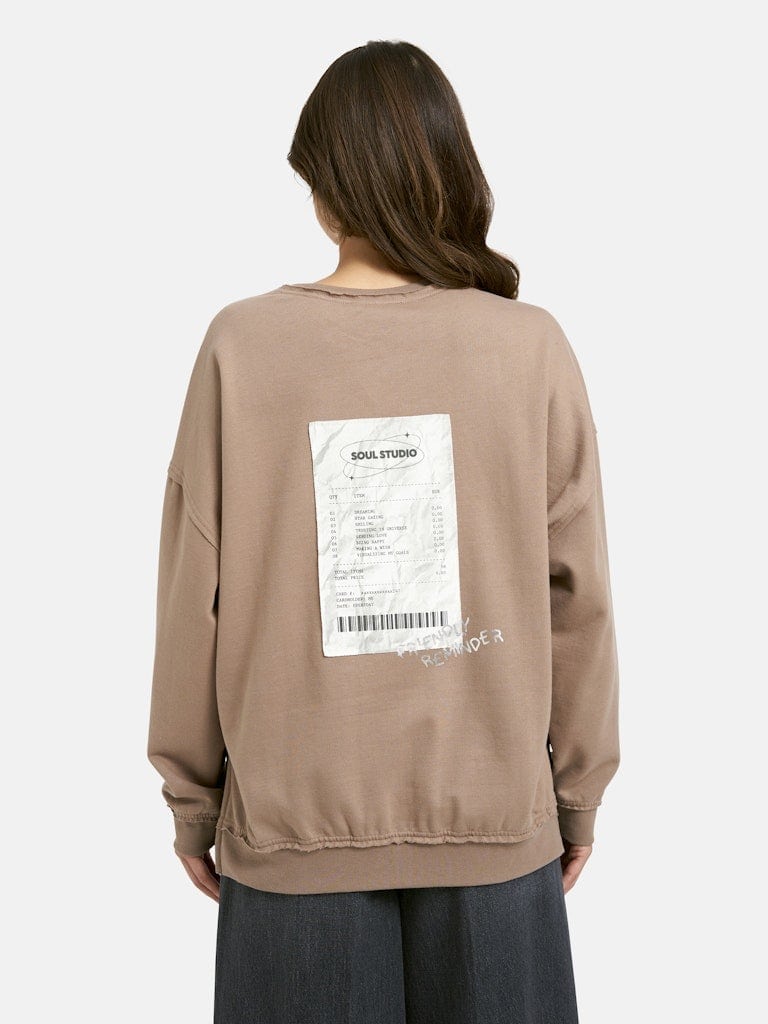 Oversize Sweatshirt Backpatch