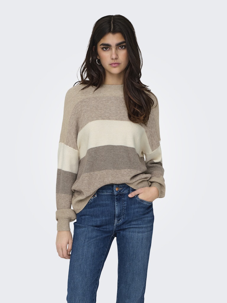 ONLATIA L/S STRIPE PULLOV KNT NOOS