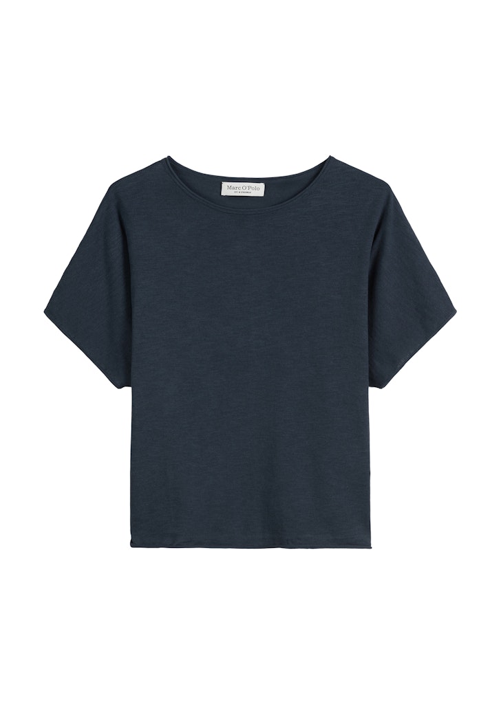 Feinstrick-T-Shirt oversize
