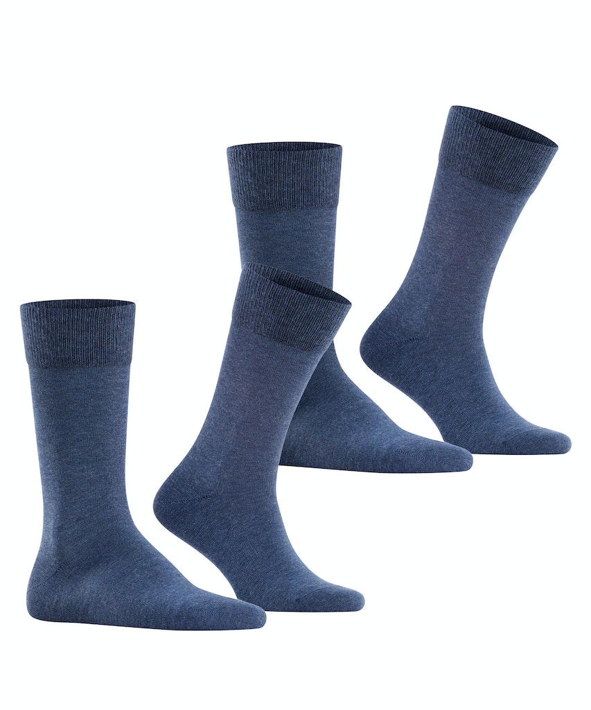 FALKE Happy 2-Pack Herren