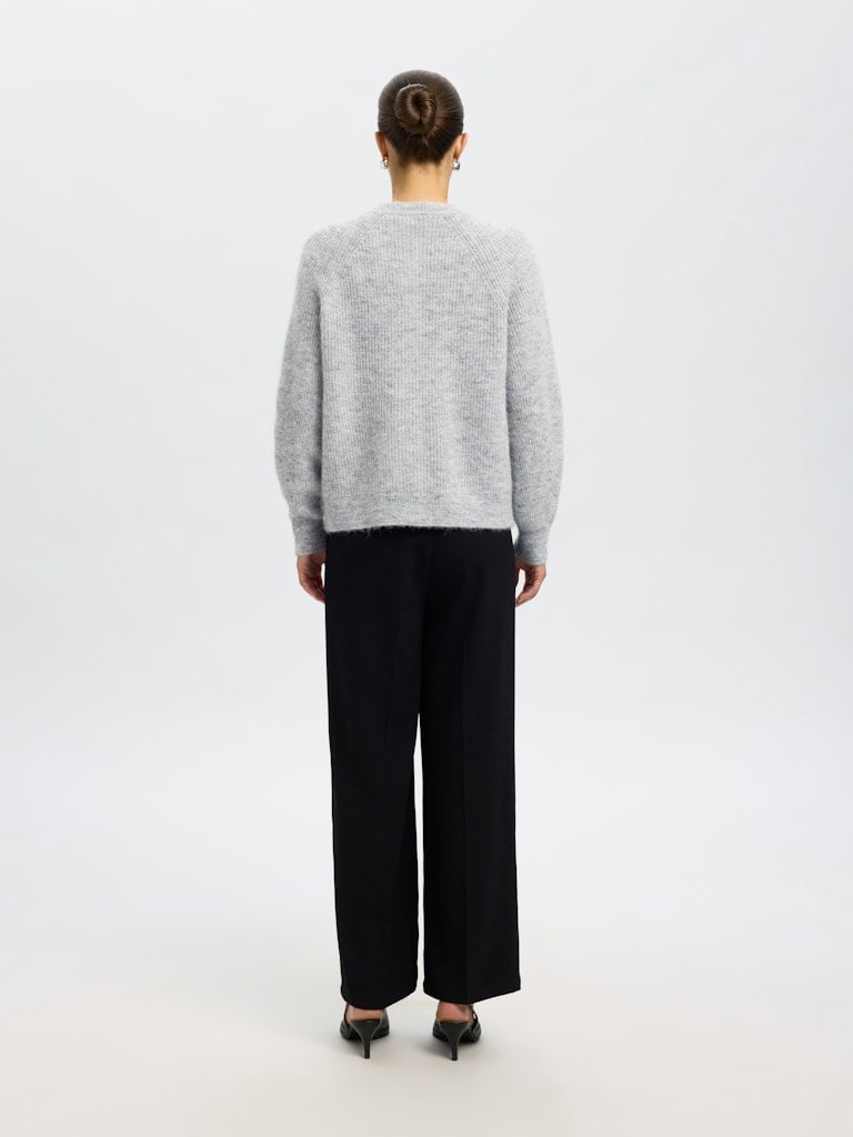 SLWLULU LS KNIT SHORT CARDIGAN NOOS