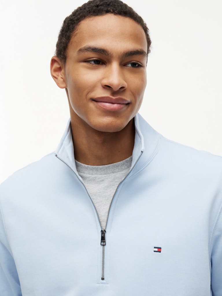ESSENTIAL TERRY NEW 1/4 ZIP
