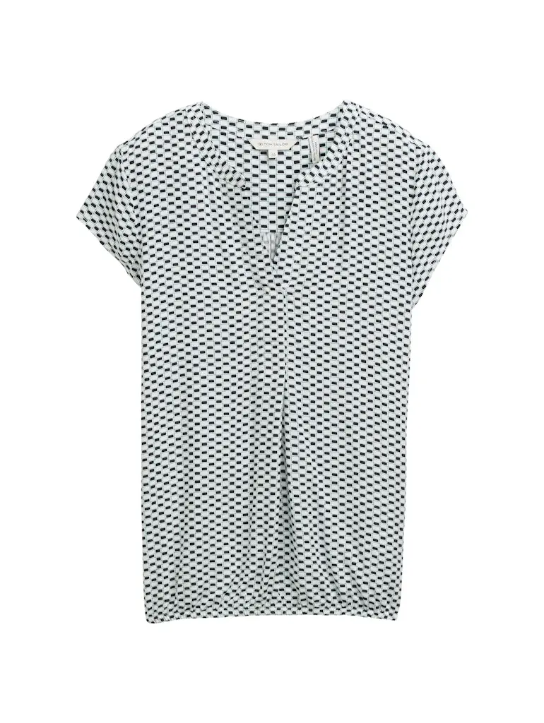Bluse mit Muster