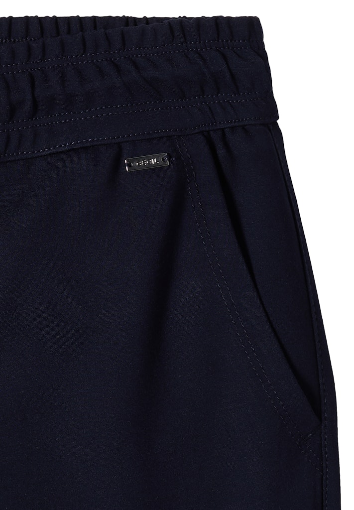 Mid Waist Slim Leg Hose im Casual Fit