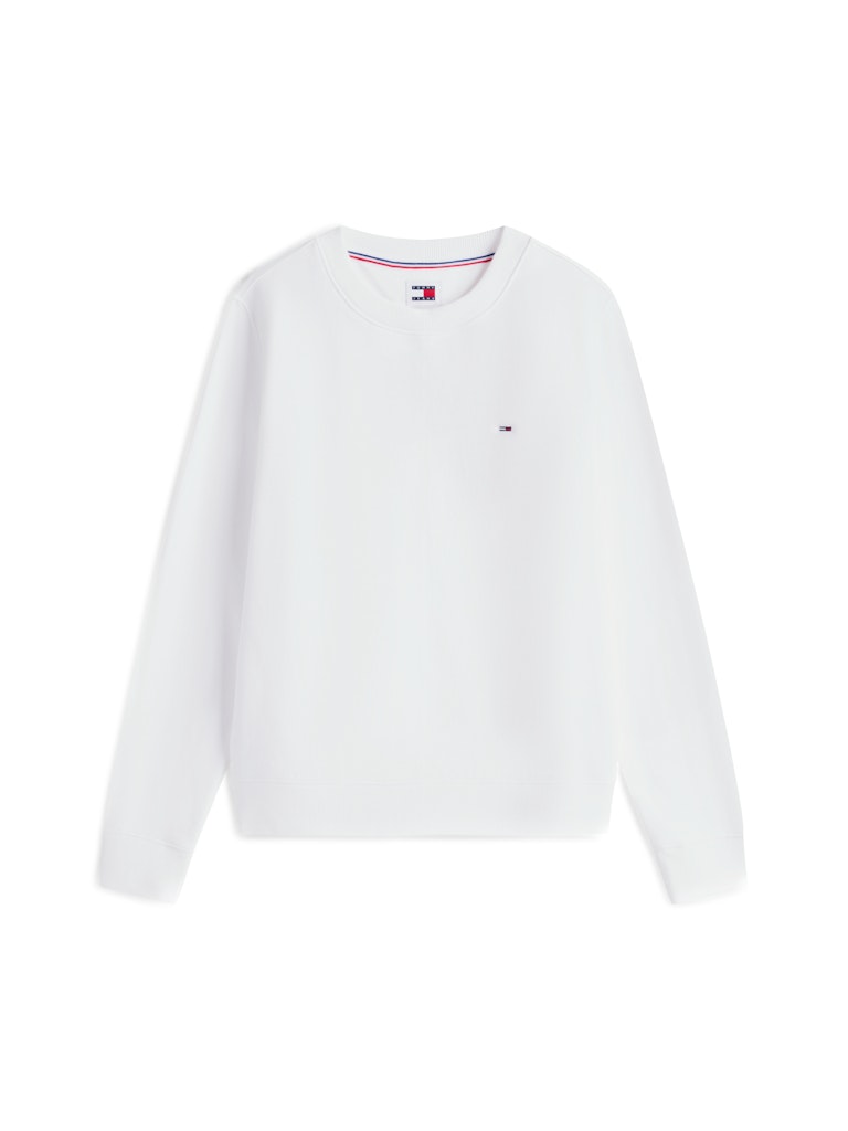 Flag Embroidery Brushed Fleece Sweatshirt