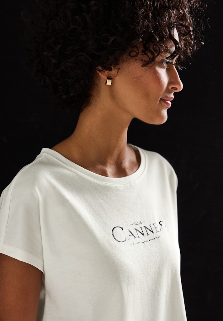 Shirt mit Folien-Wording