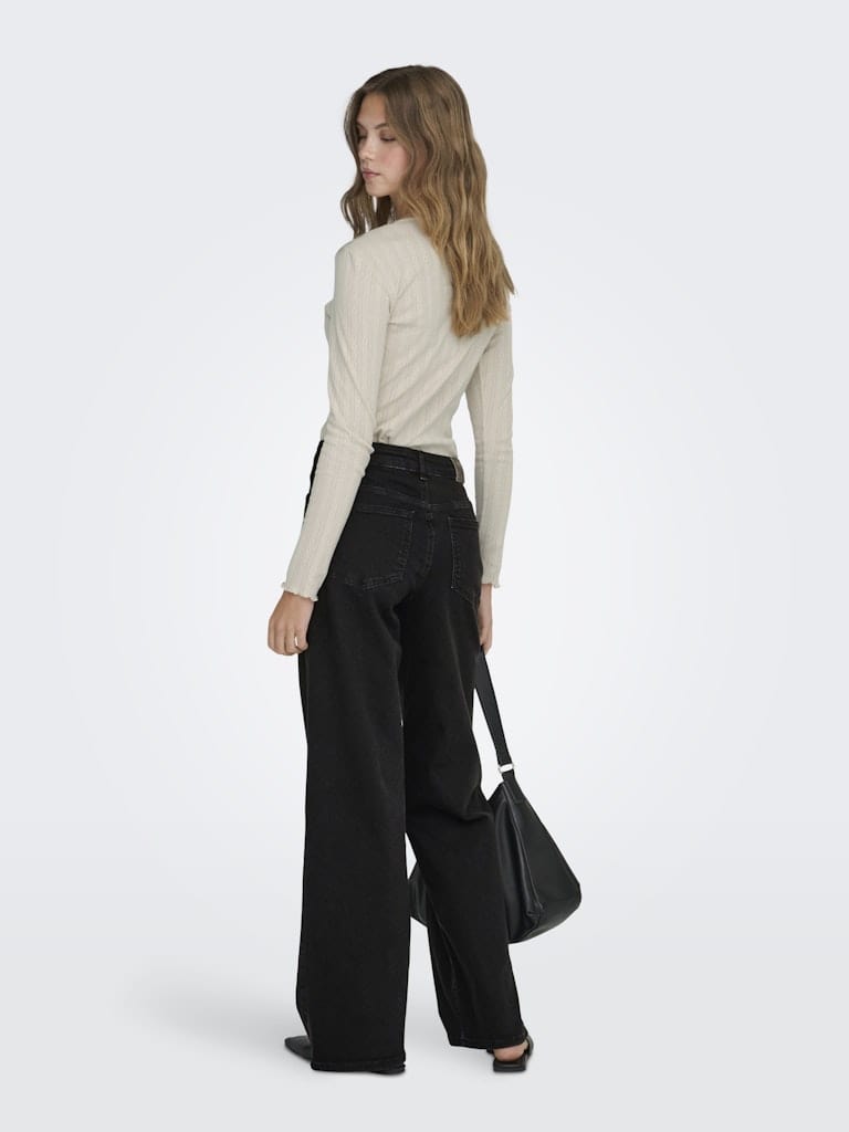 ONLMADISON BLUSH HW WIDE DNM CRO099 NOOS