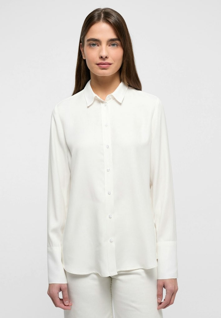 Viscose Shirt Bluse Viskose Langarm