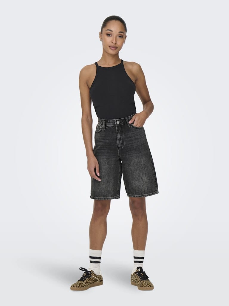 ONLSONNY HW WIDE DNM SHORTS NOOS
