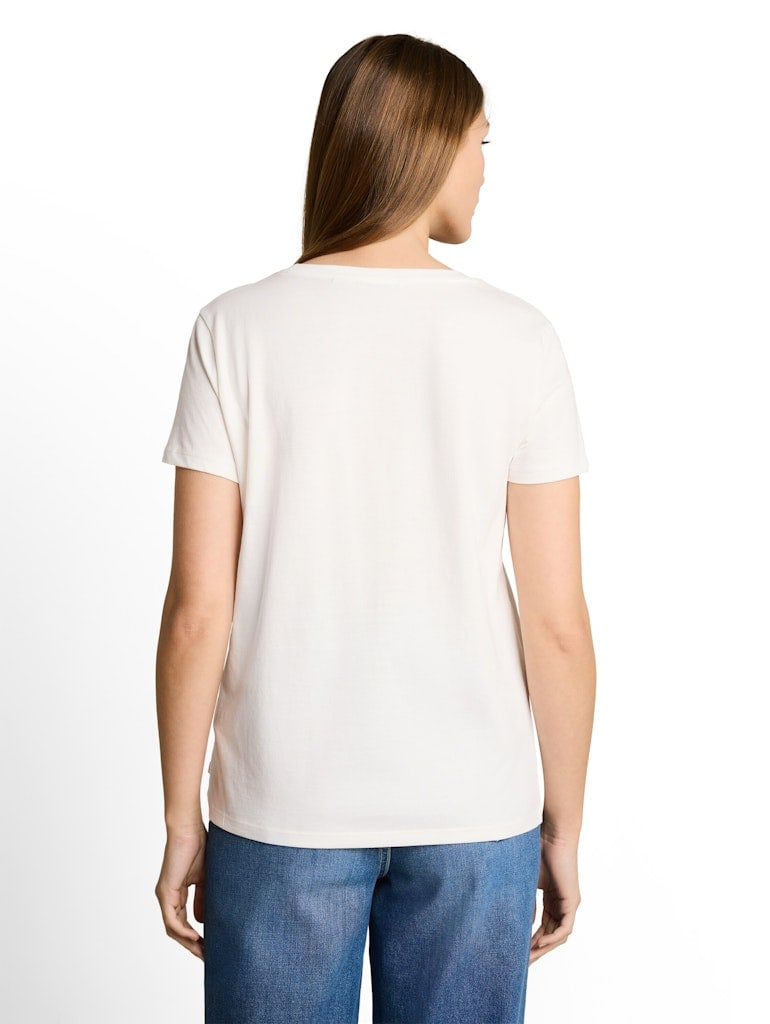 T-Shirt mit Stickerei
