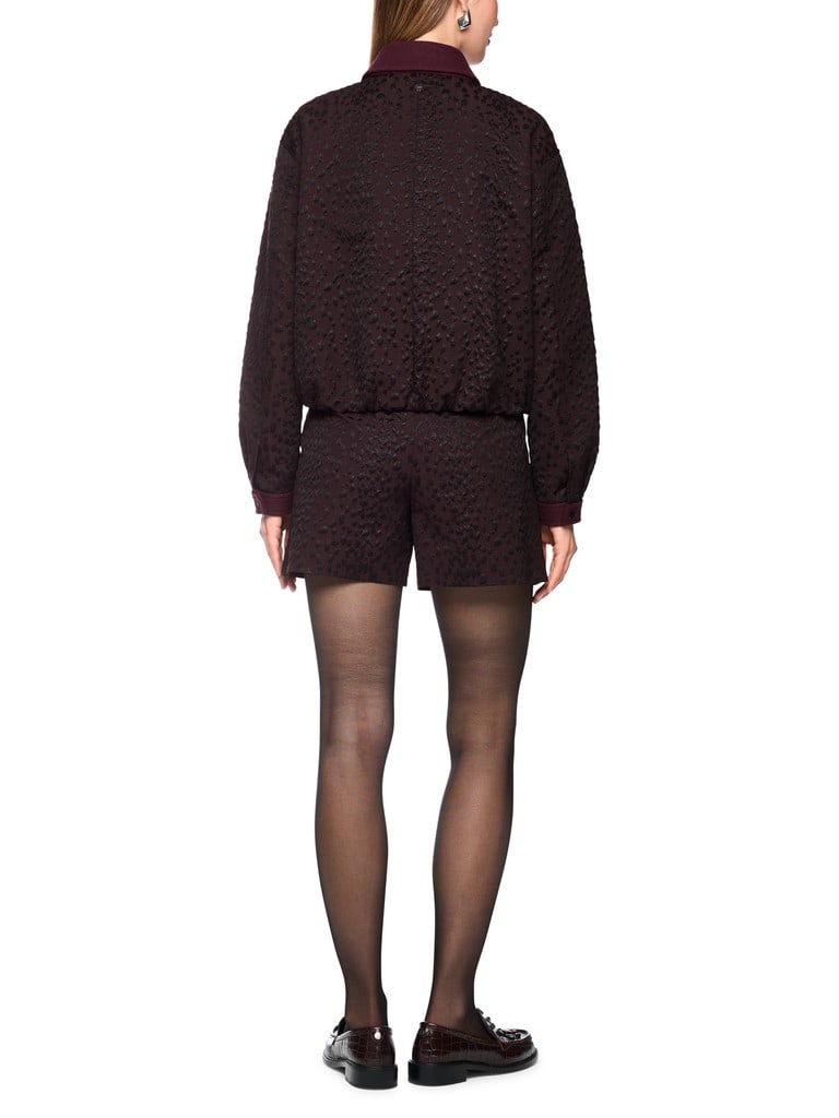 Jacke mit Strukturmuster