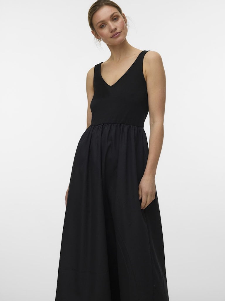 VMVALLY SL LONG DRESS JRS NOOS