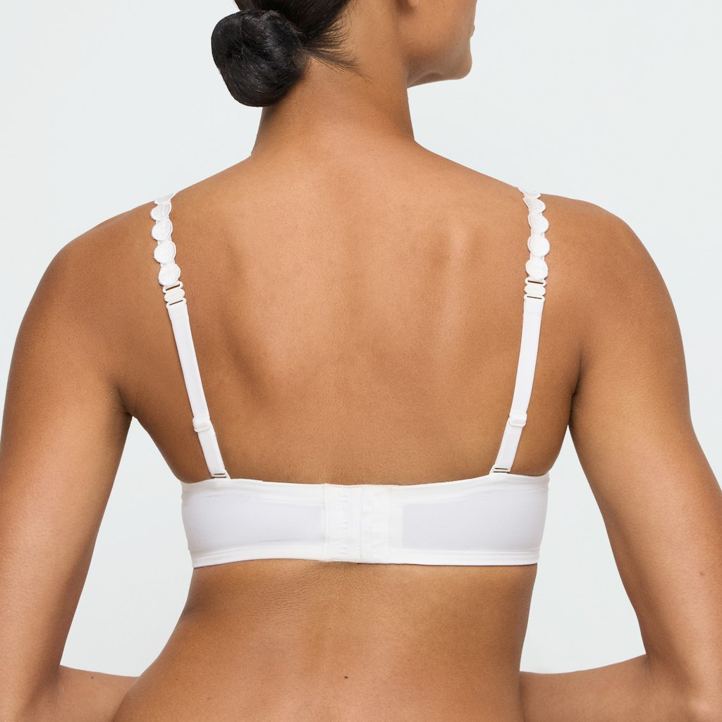 TOM natur Unterlegter BH Herzform
