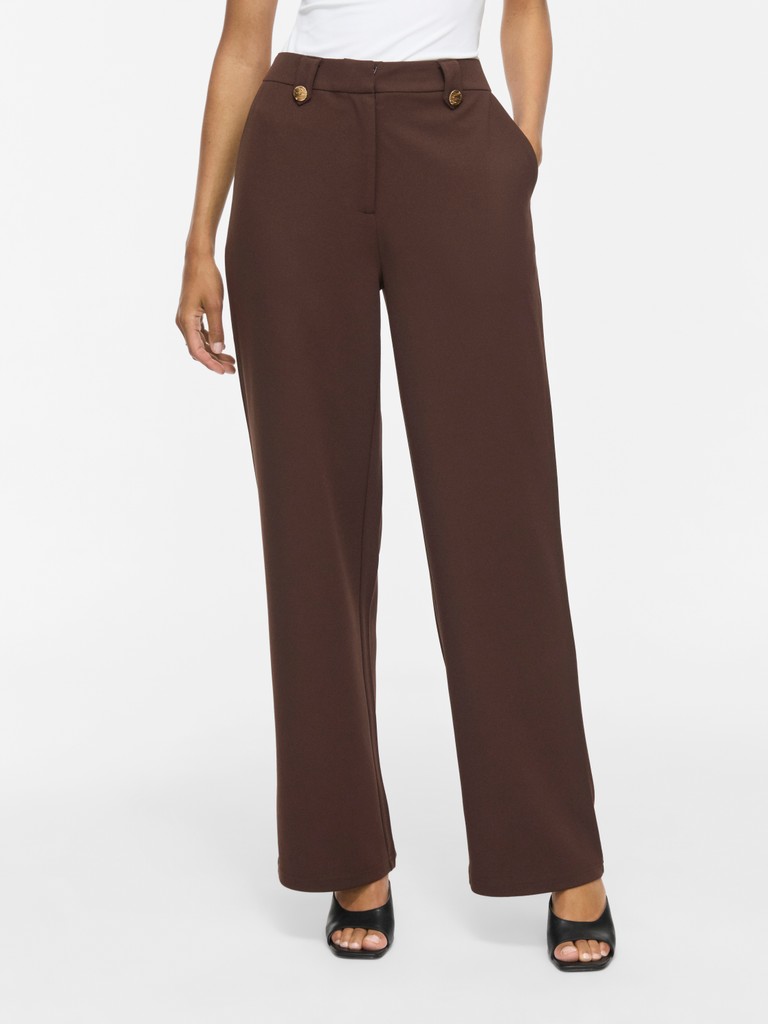 VICLUA HW WIDE BUTTON PANTS- NOOS