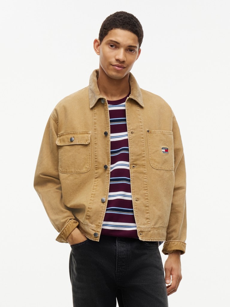 TJM CORD COLLAR CANVAS OVS EXT