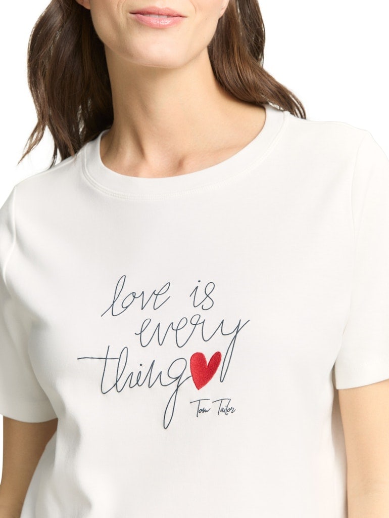 T-Shirt aus Baumwolle