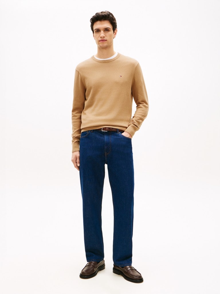 PIMA ORG CTN CASHMERE CREW NECK