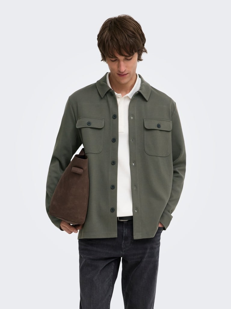 ONSNEWKODYL OVERSHIRT SWEAT NOOS