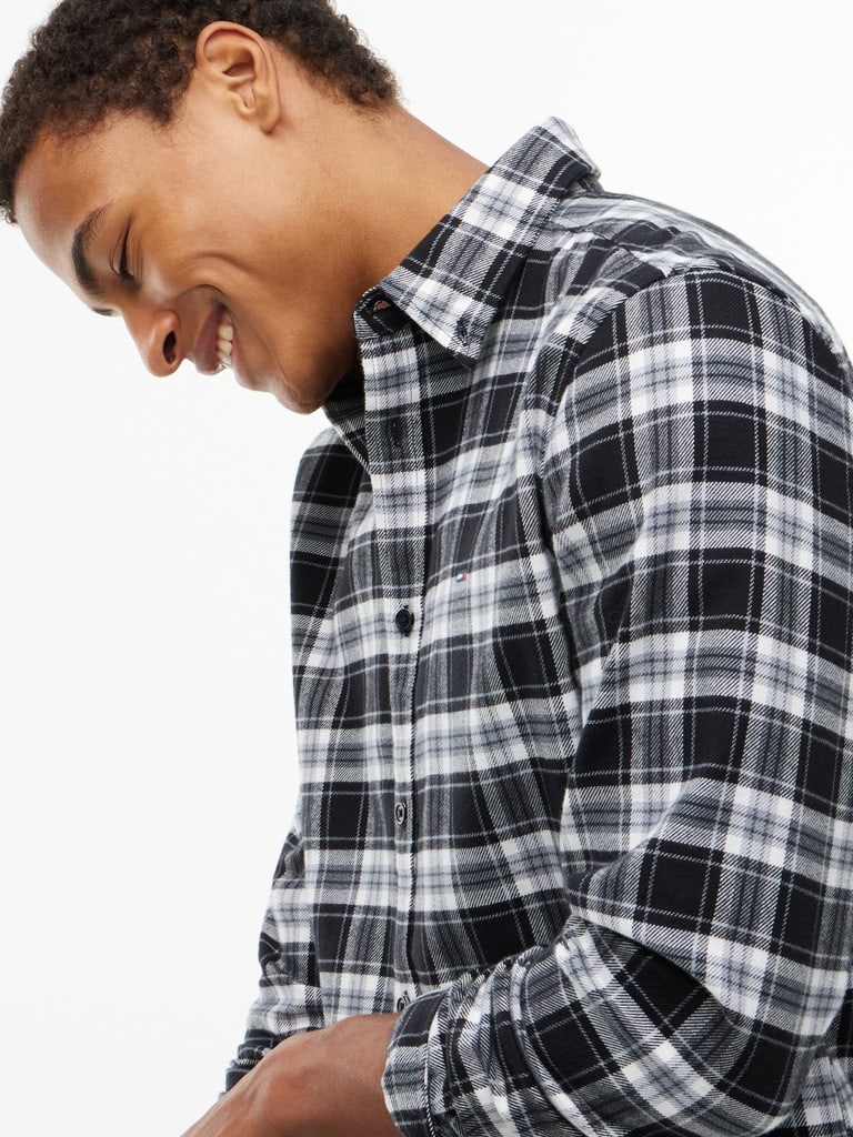 TJM REG FLANNEL CHECK SHIRT EXT