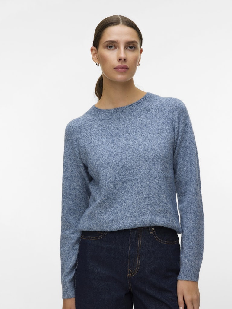 VMDOFFY LS O-NECK BLOUSE GA NOOS