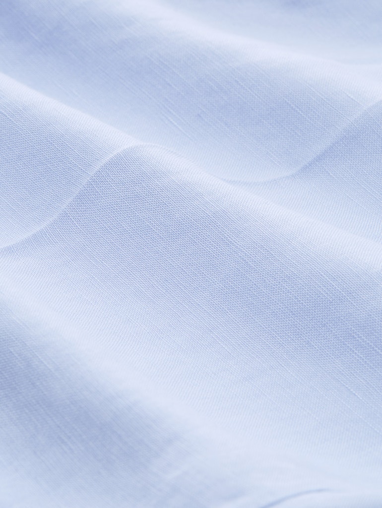 Loose Fit Bermuda Shorts mit Leinenanteil