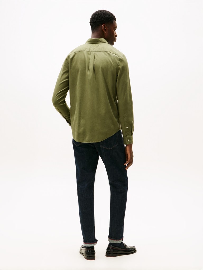 FLEX FLANNEL SOLID RF SHIRT
