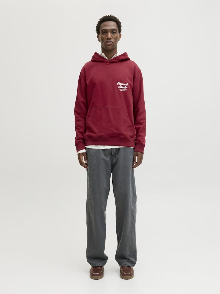 JORNORREBRO TYPO BACK SWEAT HOOD SN
