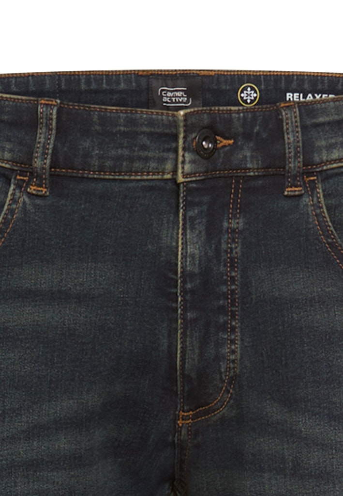 fleXXXactive® 5-Pkt Slim Fit Hose aus Baumwollmix