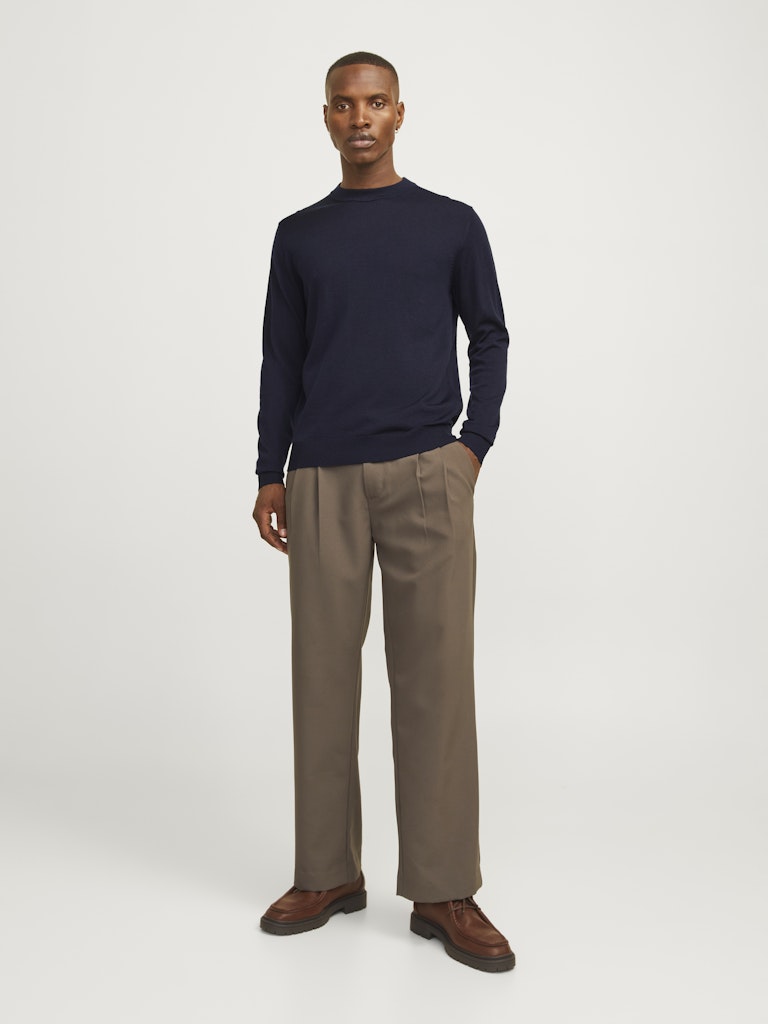 JPRMILANO STITCH KNIT CREW NECK SN